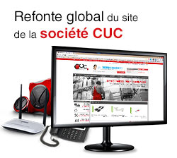 Refonte global du site CUC avec de nouvelles fonctions et un nouveau menu